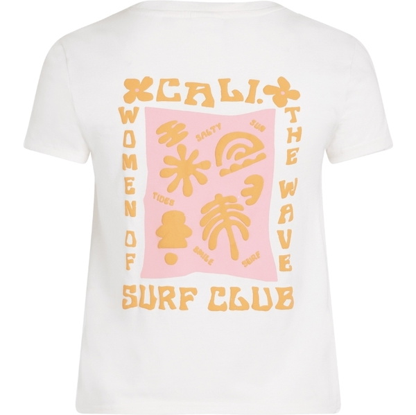 2025 O'Neill Womens Women of the Wave T-Shirt 1850214 - Dusty Vanilla